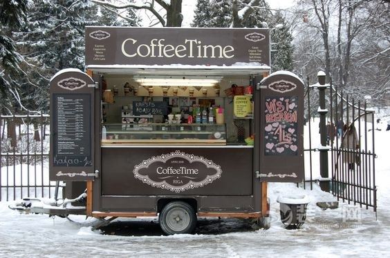 国外移动餐车长啥样 这样有创意的装修生意不好都难