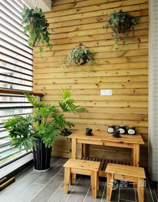 阳台花园实景图片 阳台花园设计